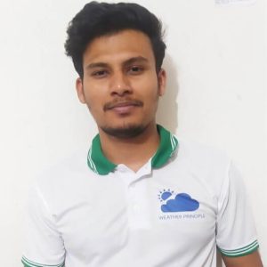 shaun khan, the head of weather participial team