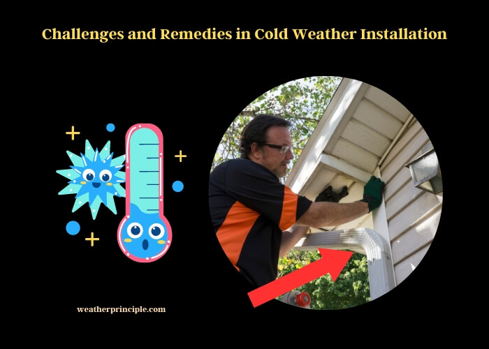 challenges and remedies in cold weather installation