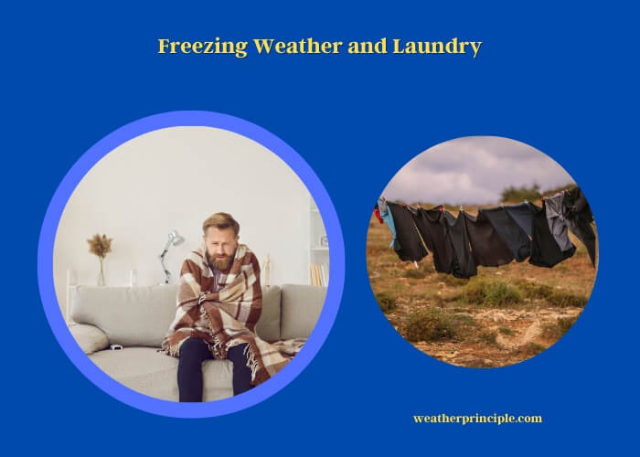 freezing weather and laundry