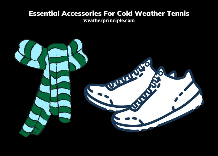 essential accessories for cold weather tennis