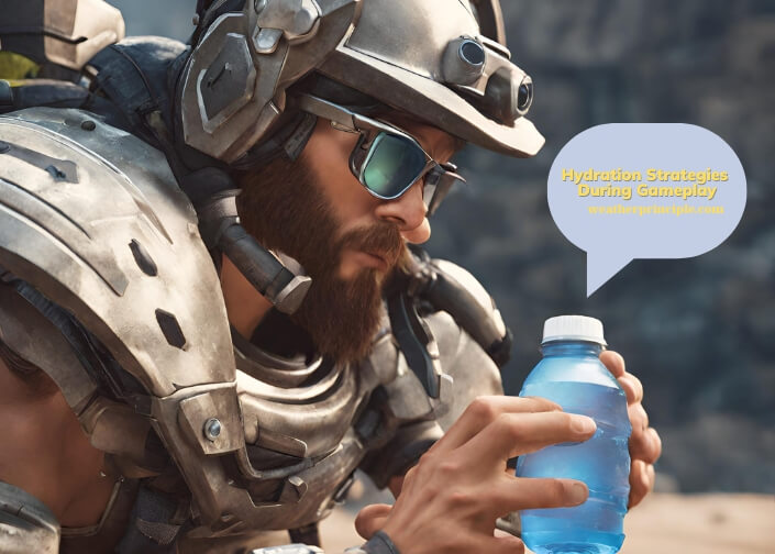 hydration strategies during gameplay